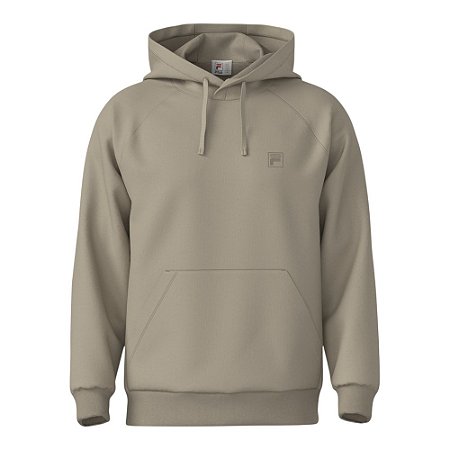 Moletom Fila Com Capuz F-Box Classic Bege Masculino