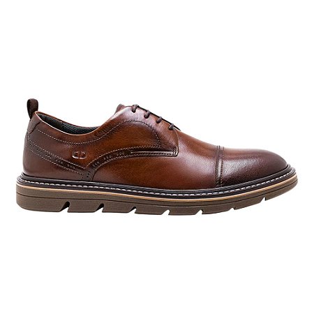 Sapato Social Democrata Jeff Metropolitan Marrom Masculino