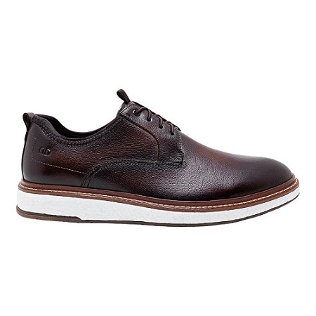 Sapato Social Democrata Clark Pulse Mogno Masculino