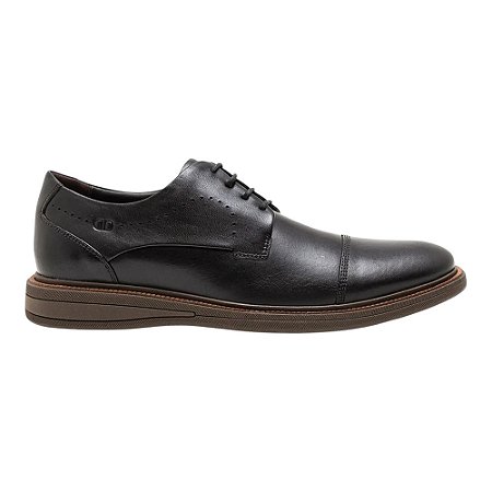Sapato Social Democrata Metropolitan Bay Preto Masculino