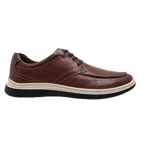 Sapato Social Democrata Easy Leave Marrom Masculino