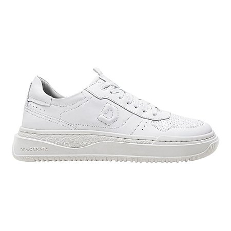 Tênis Sapatênis Democrata Denim Block Branco Masculino