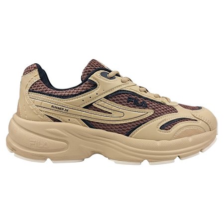 Tênis Fila Runner 2k Bege Feminino