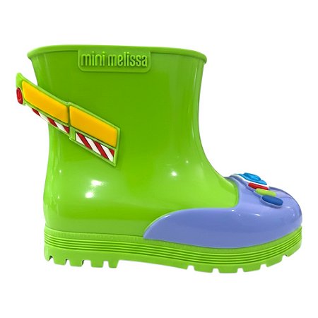 Bota Mini Melissa Welly Toy Story Buzz Lightyear Infantil