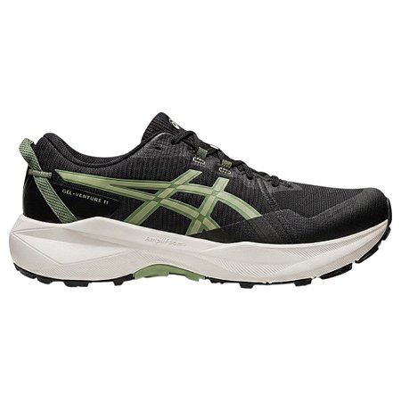 Tênis Asics Gel Venture 11 Preto e Verde Masculino