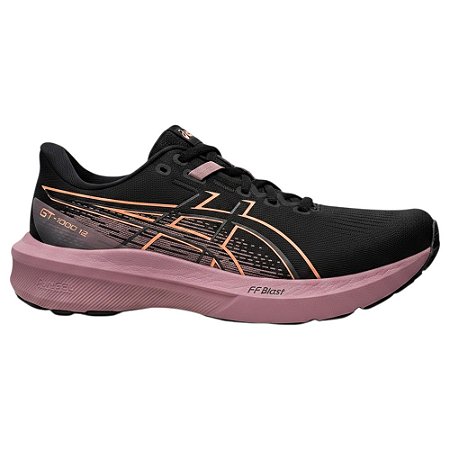 Tênis Asics Gt-1000 15 Preto e Roxo Feminino