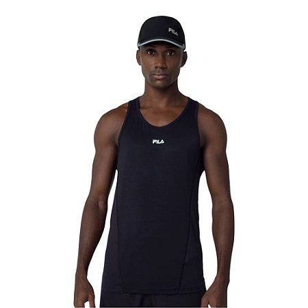 Regata Fila Bio III Preto Masculino