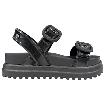 Sandália Melissa Plataforma Cozy Preto Feminino