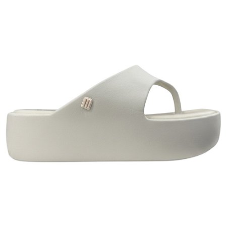 Chinelo Melissa Free Plataforma Off White Feminino
