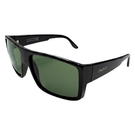 Óculos de Sol Evoke Code BRA01 Black Shine Green
