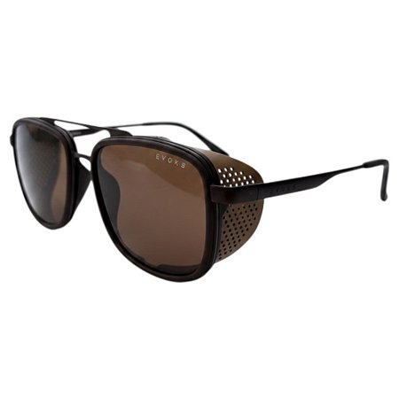 Óculos de Sol Evoke Snowstorm 01B Bronze Matte Brown Beige