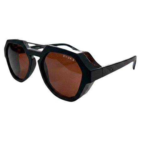 Óculos de Sol Evoke Avalanche WD01 Black Matte Brown