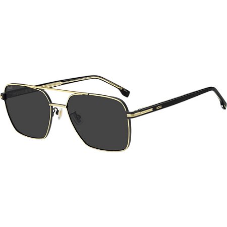Óculos de Sol Boss 1846G/S Black Gold Masculino