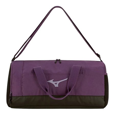 Bolsa Mizuno Miz Gym 25L Roxo e Preto Unissex
