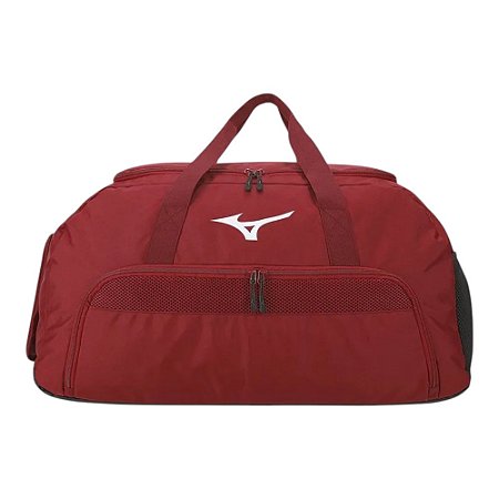 Bolsa Mizuno Miz Soft II 55L Vermelho Rumba e Preto Unissex