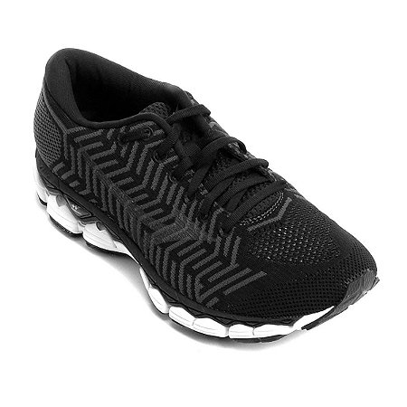 Tenis Mizuno Waveknit S1 Preto/Branco