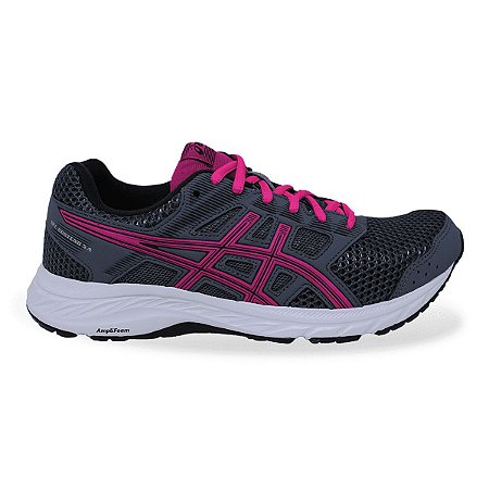 Tênis Asics Gel Contend 5AW Cinza/Rosa