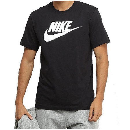 Camiseta Nike Sportswear Tee Icon Futura Preto