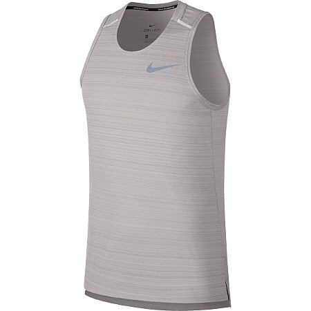 Regata Nike Dry Miler Tank Cinza