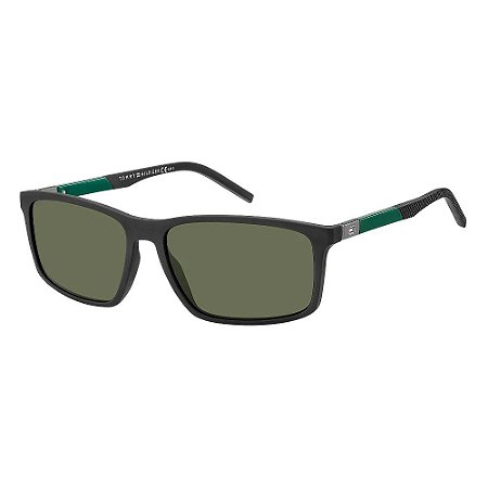 Óculos de Sol Tommy Hilfiger 1650S Preto Lente Verde