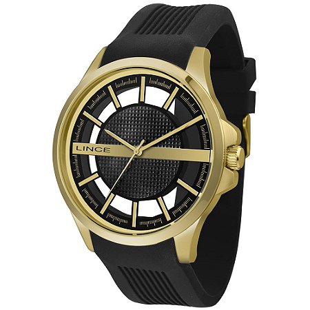 Relógio Lince Masculino Dourado MRP4579SP1PX
