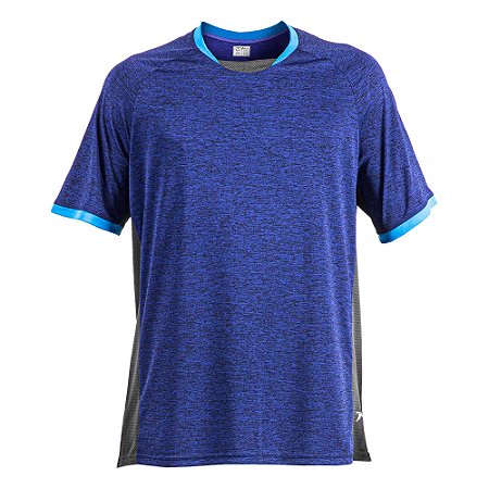 Camisa Poker Sirius Masculina Azul Mescla