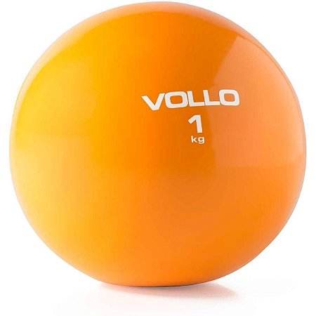 Bola Tonificadora 1kg Vollo Laranja