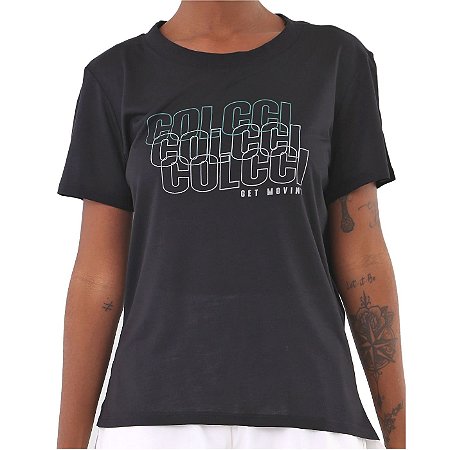 Camiseta Colcci New Confort Preto