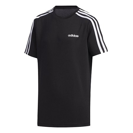 Camiseta Adidas Yb Tr 3s Preto Infantil