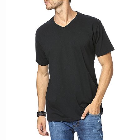 Camiseta Vlcs Basic Preto Masculino