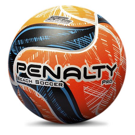 Bola De Beach Soccer Penalty Pro IX Branco/Laranja