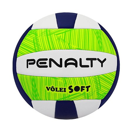 Bola De Volei Penalty Soft X Branco/Verde