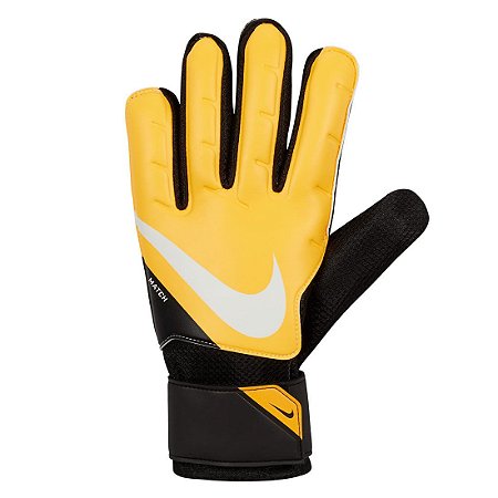 Luva De Goleiro Nike Gk Match Amarelo/Preto