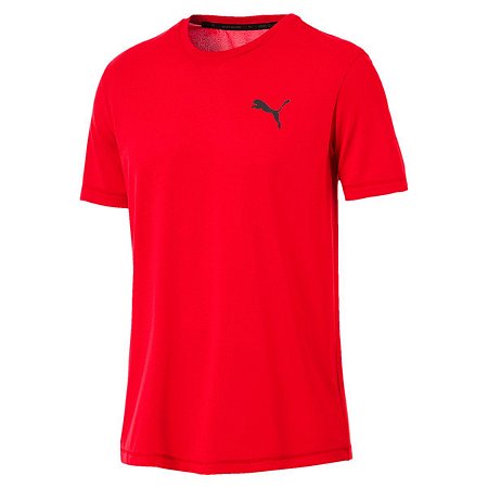 Camiseta Puma Active Vermelho Masculino