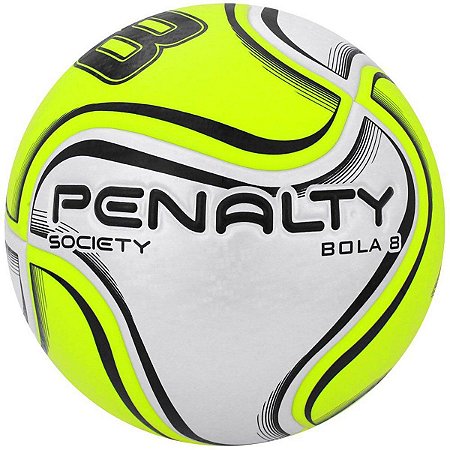 Bola Society Penalty Se7e 8 X Branco/Amarelo