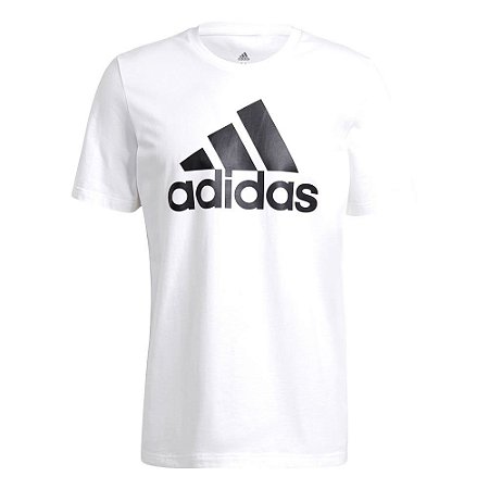 Camiseta Adidas Logo Branco Masculino