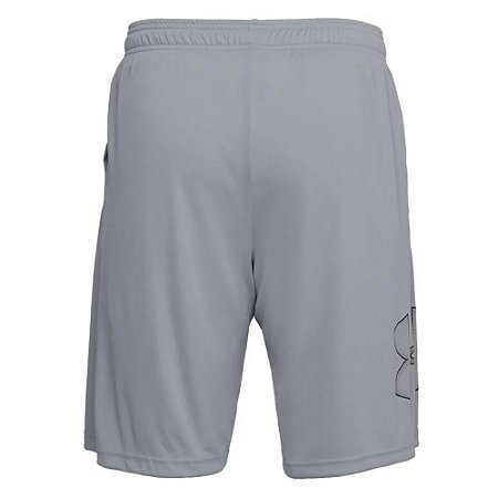 Shorts Under Armour Tech Graphic Cinza Masculino