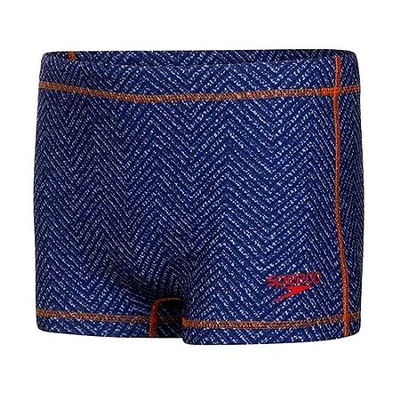 Sunga Speedo Boxer Denim Azul Marinho Masculino