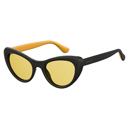 Óculos Havaianas Conchas Preto/Amarelo