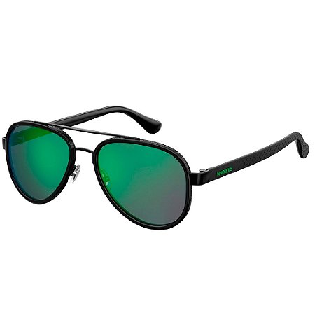 Óculos de Sol Havaianas Morere Preto Lente Verde/Azul