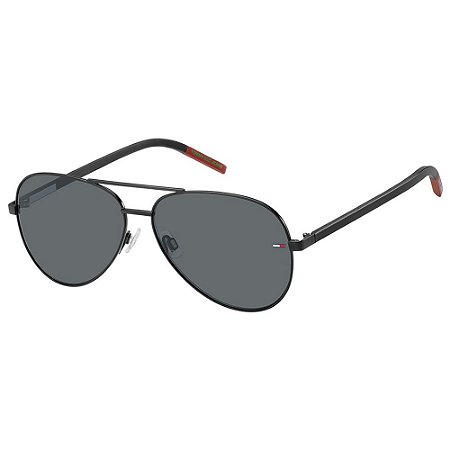 Óculos de Sol Tommy Jeans 0008S Preto Lente Cinza