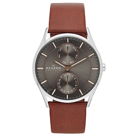 Relógio Skagen Masculino Holst Prata Multifunção SKW60860CN