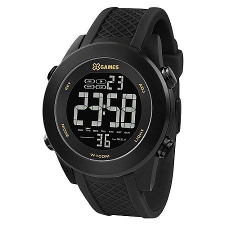 Relógio XGames Masculino Xteel Digital Preto XMNPD001