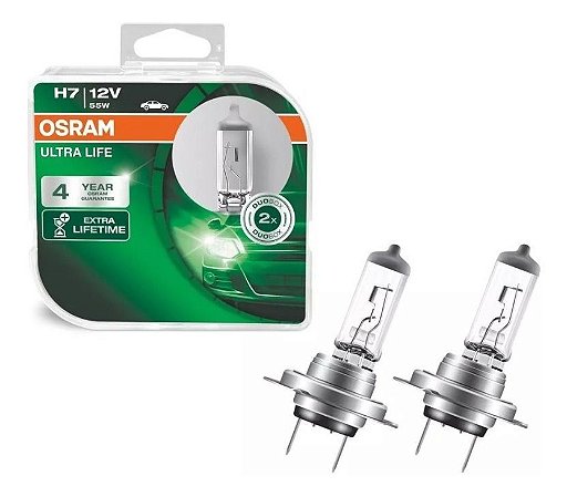 Lampada H7 Ultralife Osram 55w 12v