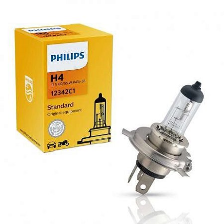 Lampada H4 Philips 60/55w 12v