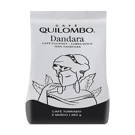 CAFÉ QUILOMBO RAINHA  DANDARA TORRADO E MOÍDO - 250G