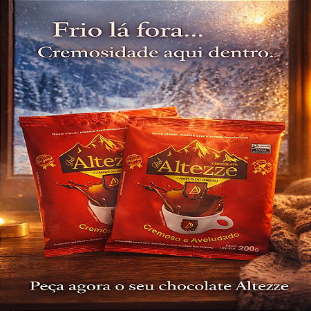 CHOCOLATE QUENTE CREMOSO SUISSE - MONODOSE PACOTE 25G