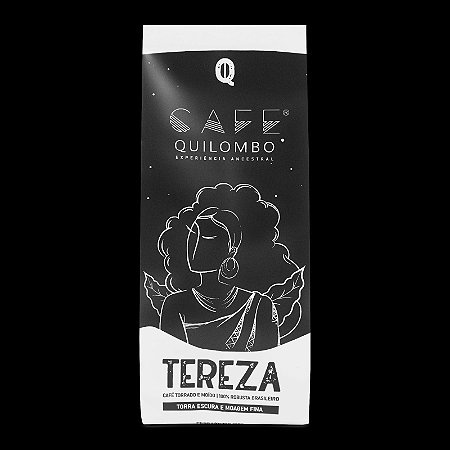 CAFÉ QUILOMBO RAINHA TEREZA TORRADO E MOÍDO - 250G