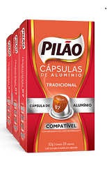 COMBO CAFÉ PILÃO INTENSIDADES 40 CÁPSULAS