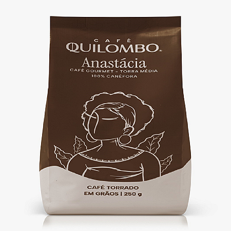 CAFÉ QUILOMBO ANASTACIA TORRADO EM GRÃOS 250G